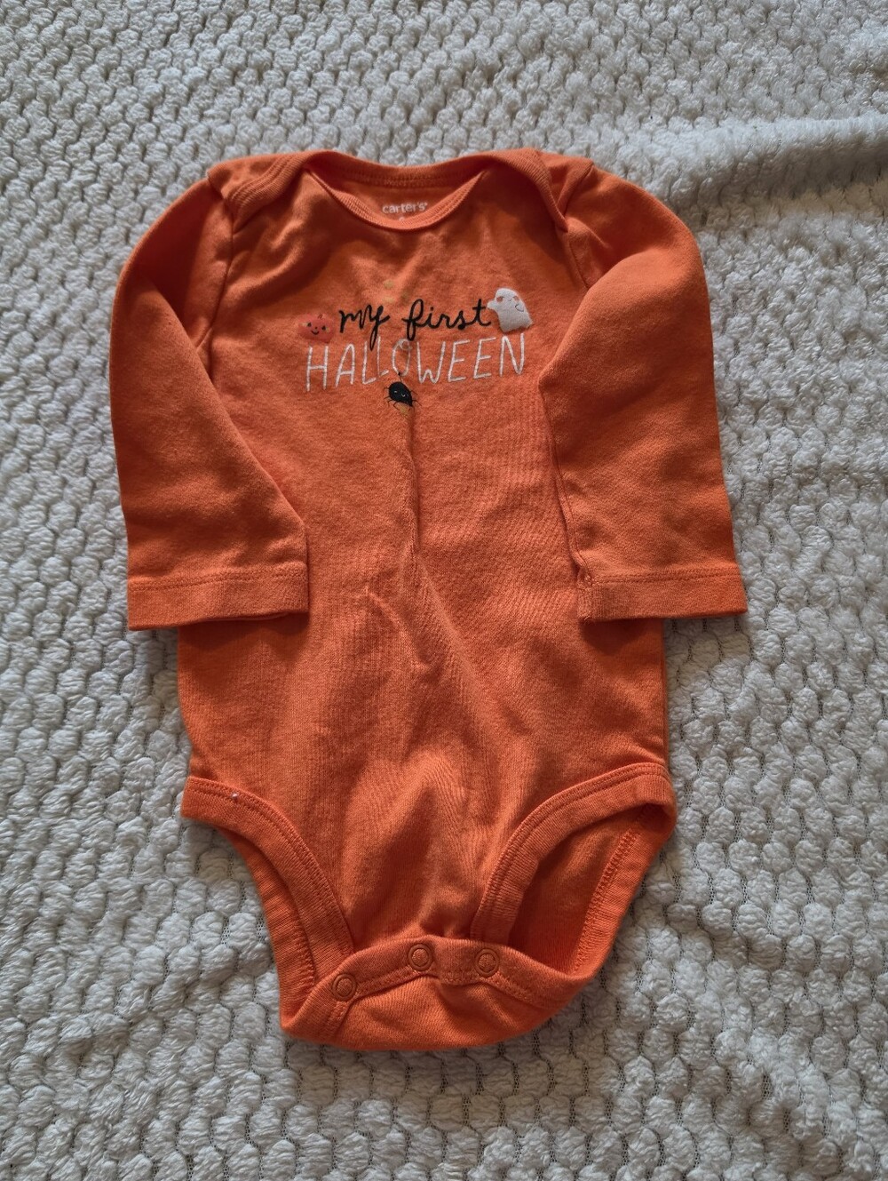 🎃3/$10 Carter's "My First Halloween" Onesie